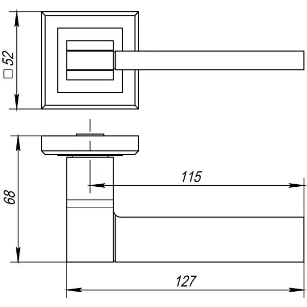 Ручка Punto TECH QL SN/CP-3 — фото 10