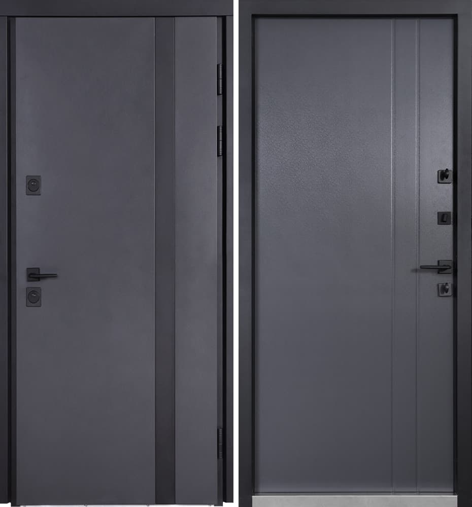 Булат Котедж, модель 710/265. Колір: Metalic anthracite/Вулична Антрацит сірий — фото 1